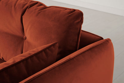Model 19 3 Seater Right Chaise Sofa, Brick — Model 19 - Detail - Brick 03