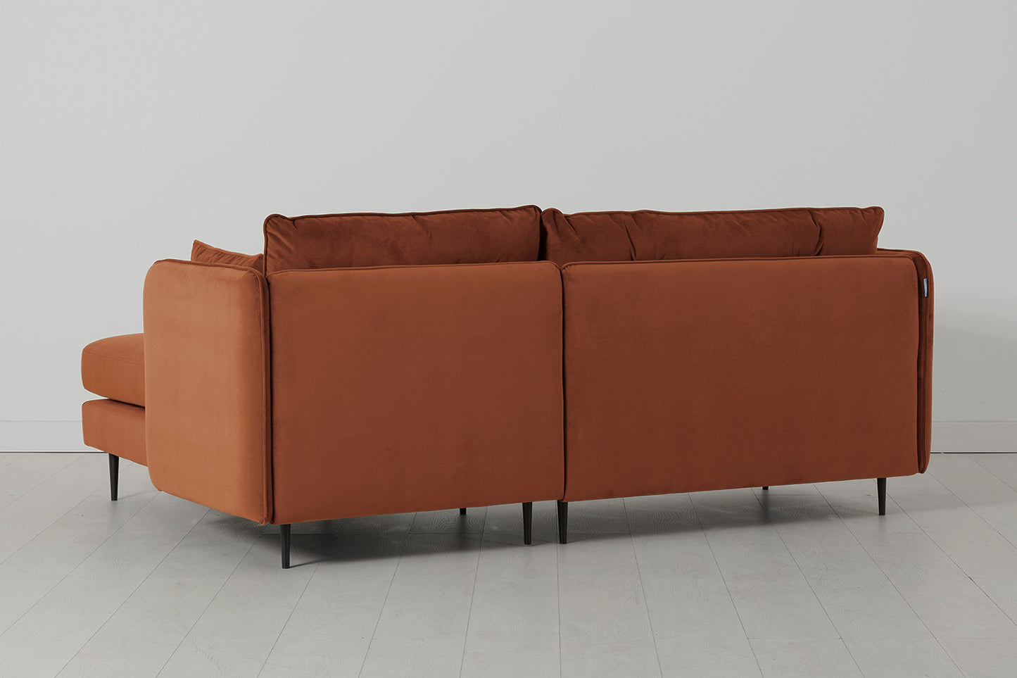 Model 19 3 Seater Right Chaise Sofa, Umber