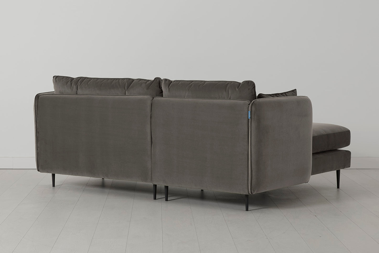 Model 19 3 Seater Left Chaise Sofa, Elephant