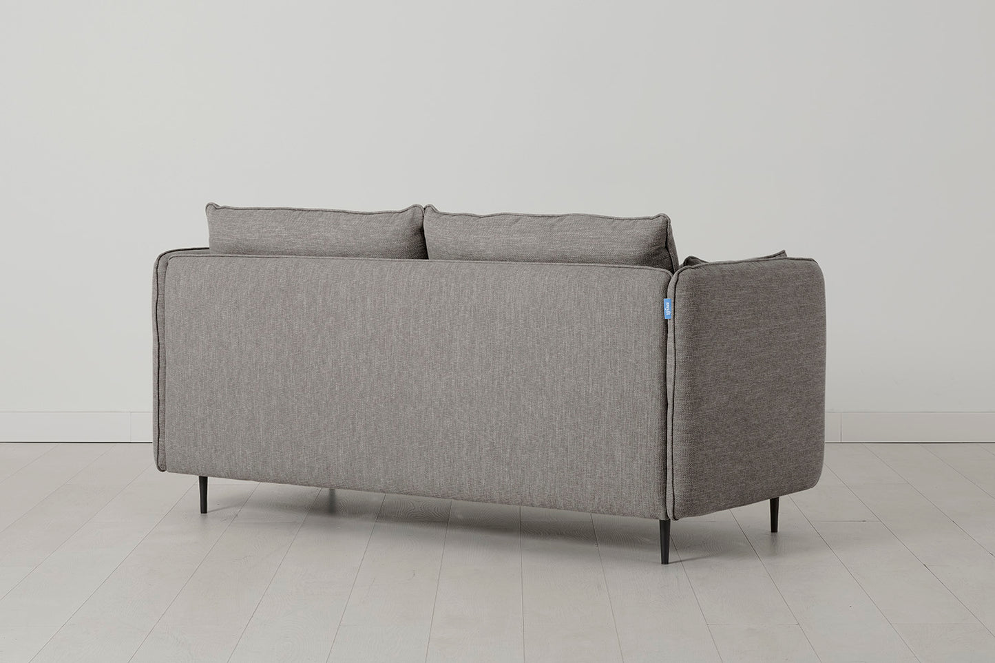 Model 19 2 Seater Sofa with Ottoman, Shadow