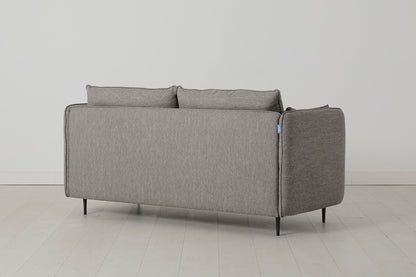 Model 19 2 Seater Sofa with Ottoman - Shadow
