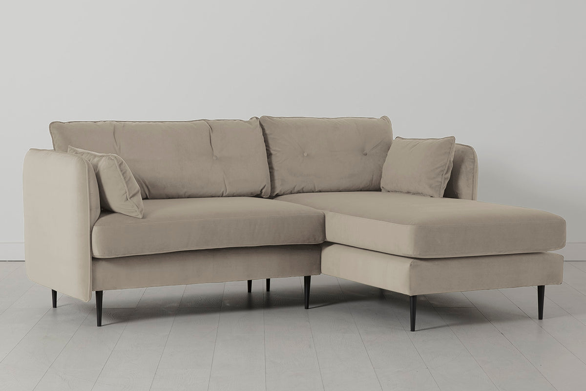 Model 19 3 Seater Right Chaise Sofa, Bone — Model 19 - Right Chaise Sofa - Bone 02