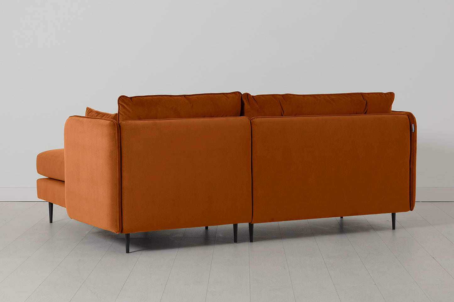Model 19 3 Seater Right Chaise Sofa, Bronze