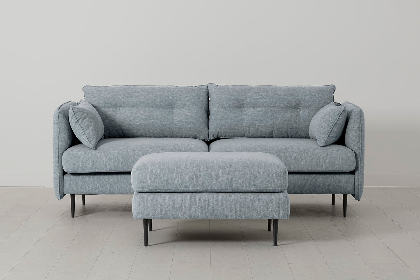 Model 19 3 Seater Sofa, Seaglass