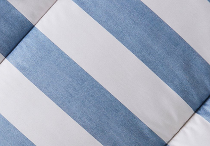 Night Lark Coverless Duvet Single, Herringbone Stripe