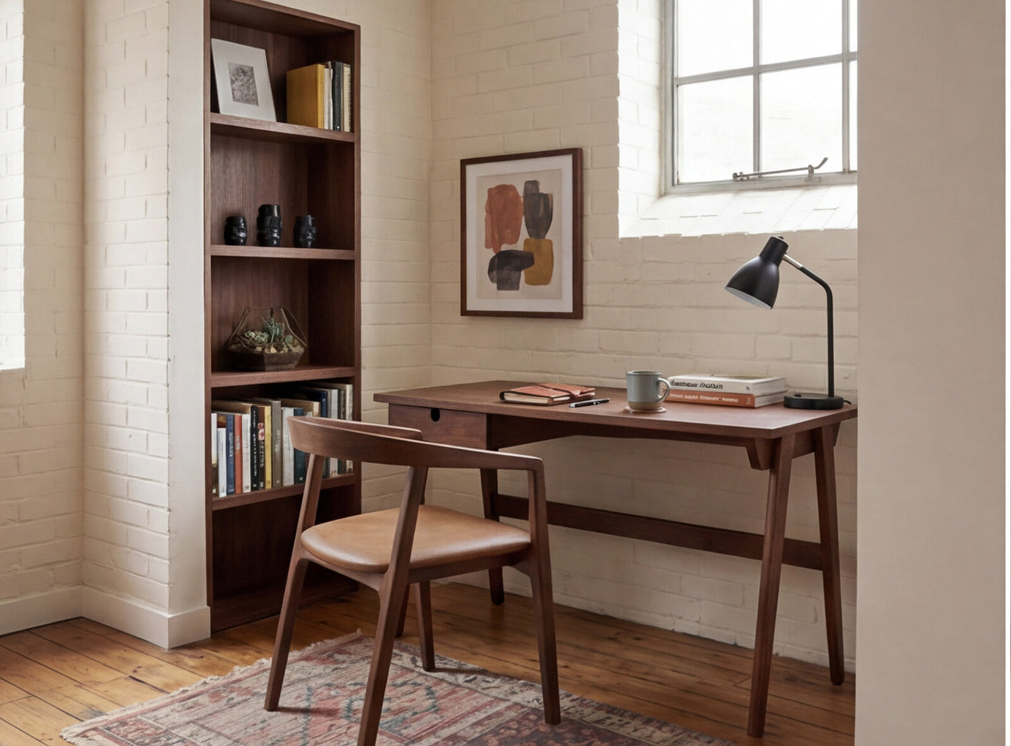 Desk 02, Walnut
