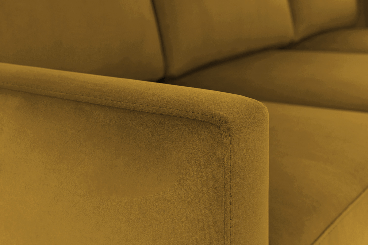 Model 01 3-Seater Sofa, Mustard