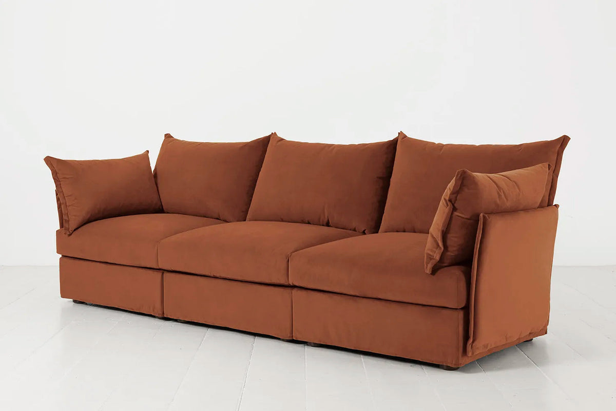 Model 06 3-Seater Sofa, Umber