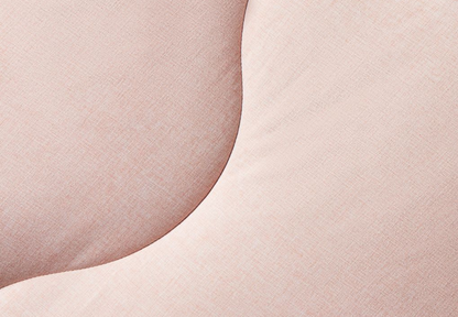 Night Lark Coverless Duvet Single, Soft Weave Dusky Rose