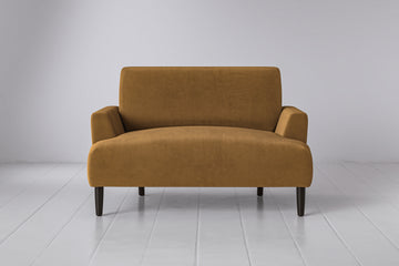 Caramel Image 1 - Model 05 Love Seat in Caramel Front View.png