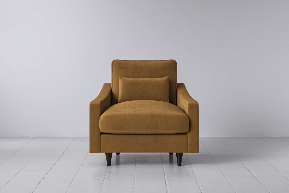 Caramel Image 1 - Model 07 Armchair in Caramel Front View.png