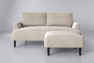 Chalk Image 1 - Model 05 2 Seater Right Chaise in Chalk Front View.png