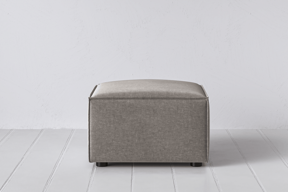 Cloud Image 1 - Model 03 Ottoman in Cloud Front View