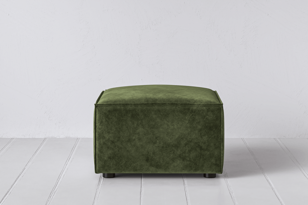 Conifer Image 1 - Model 03 Ottoman in Conifer Front View