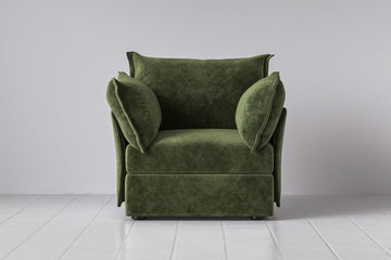 Conifer Image 1 - Model 06 Armchair in Conifer Front View