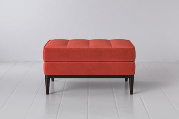 Coral Image 1 - Model 02 Ottoman in Coral Front View.png