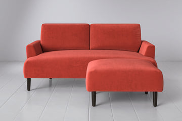 Coral Image 1 - Model 05 2 Seater Right Chaise in Coral Front View.png