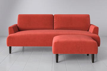 Coral Image 1 - Model 05 3 Seater Right Chaise in Coral Front View.png