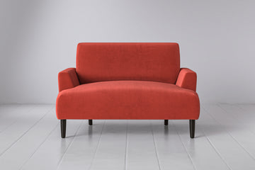 Coral Image 1 - Model 05 Love Seat in Coral Front View.png