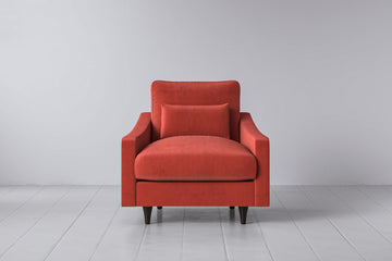 Coral Image 1 - Model 07 Armchair in Coral Front View.png
