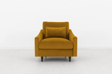 Mustard  image 1 - Model 07 armchair Front View