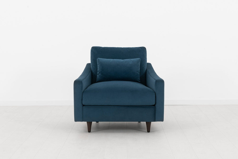 Teal image 1 - Model 07 armchair Front View