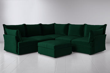Forest Image 3 - Model 06 Corner Sofa in Forest Side Ottoman View.png