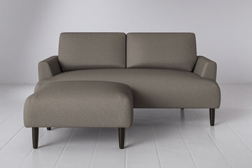 Graphite Image 1 - Model 05 2 Seater Left Chaise in Graphite Front View.png