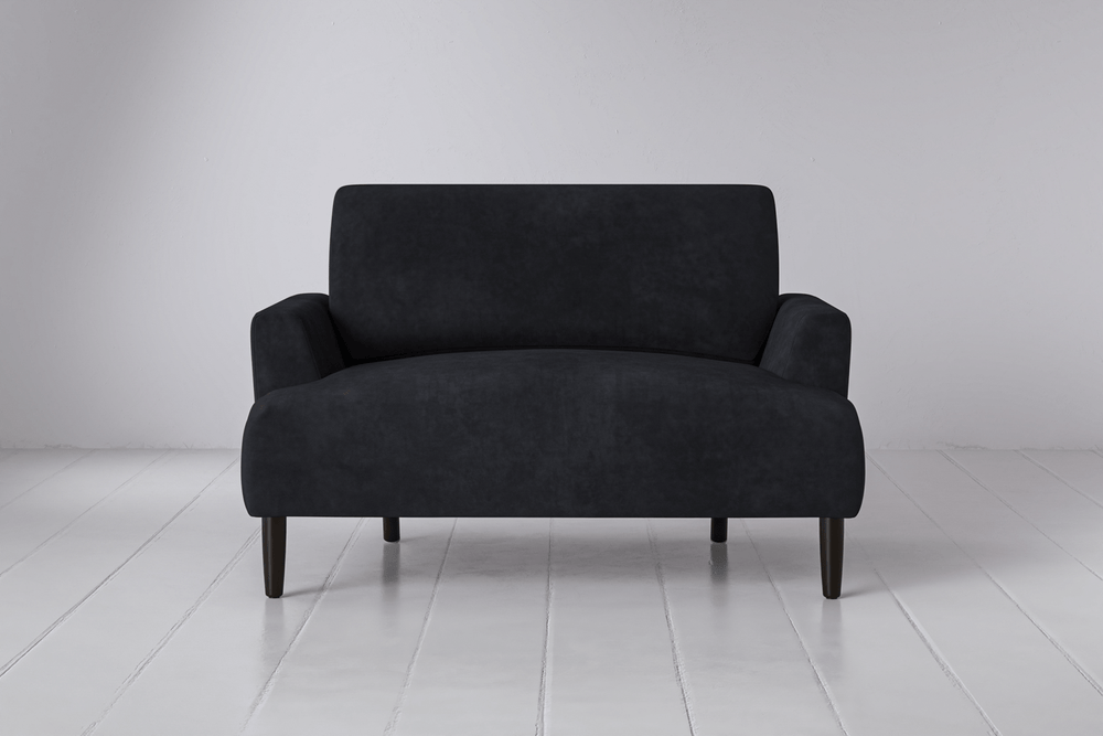 Ink Image 1 - Model 05 Love Seat in Ink Front View.png