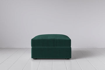 Kingfisher Image 1 - Model 06 Ottoman in Kingfisher Front View