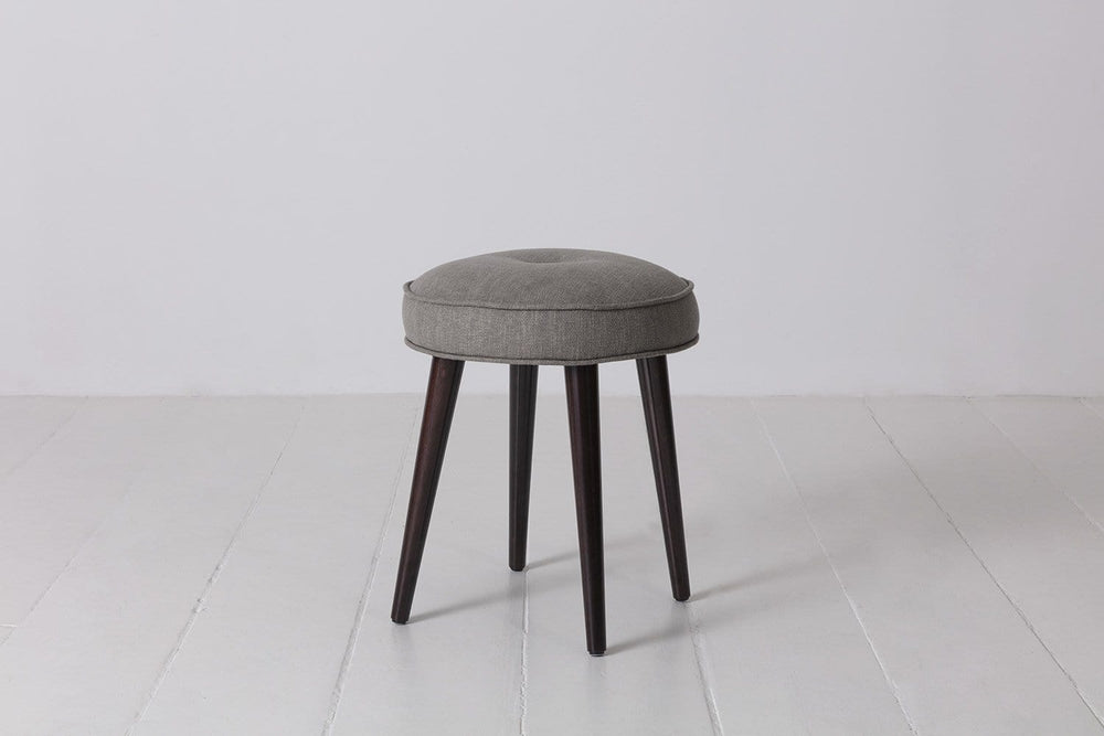 Shadow image 1 - Model 00 Stool in Shadow Linen Front View