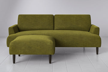 Moss Image 1 - Model 05 3 Seater Left Chaise in Moss Front View.png