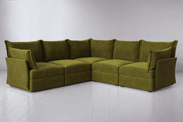 Moss Image 2 - Model 06 Corner Sofa in Moss Side Angle View.png