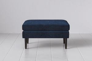 Navy Image 1 - Model 01 Ottoman in Navy Front View