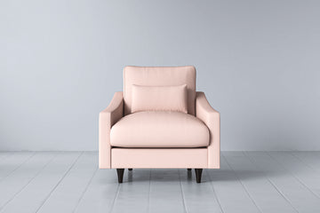Rose Image 1 - Model 07 Armchair in Rose Front View.png