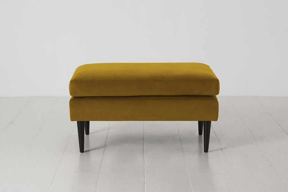 Mustard Image 1 - Model 01 Ottoman - Front View