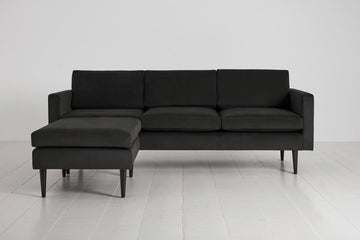 Charcoal Image 1 - Model 01 3 Seater Left Corner -Front View 
