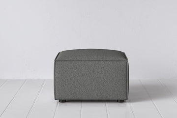 Slate Image 1 - Model 03 Ottoman in Slate Front View