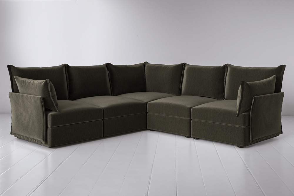 Spruce Image 2 - Model 06 Corner Sofa in Spruce Side Angle View.png