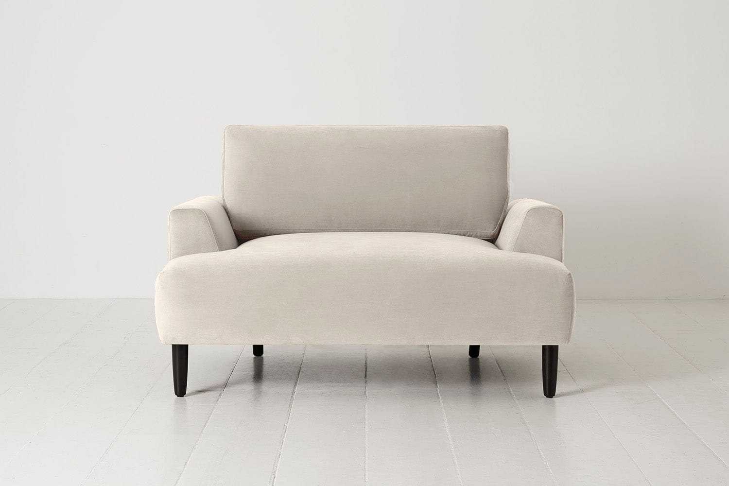 Loveseat with deals chaise and ottoman