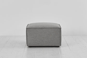 Shadow image 1 - Model 03 Ottoman in Shadow Linen Front View