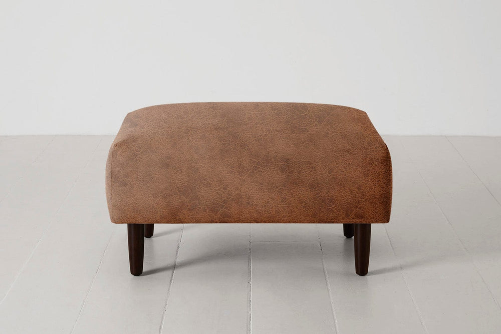 Chestnut image 1 - Model 05 Ottoman - Front View