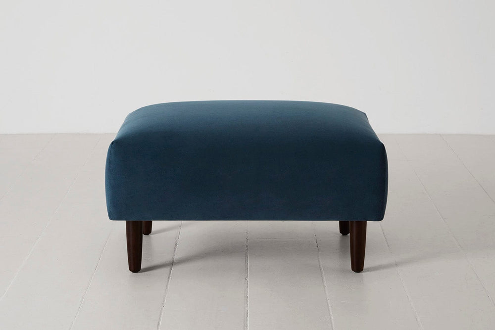 Teal image 1 - Model 05 Ottoman - Front View