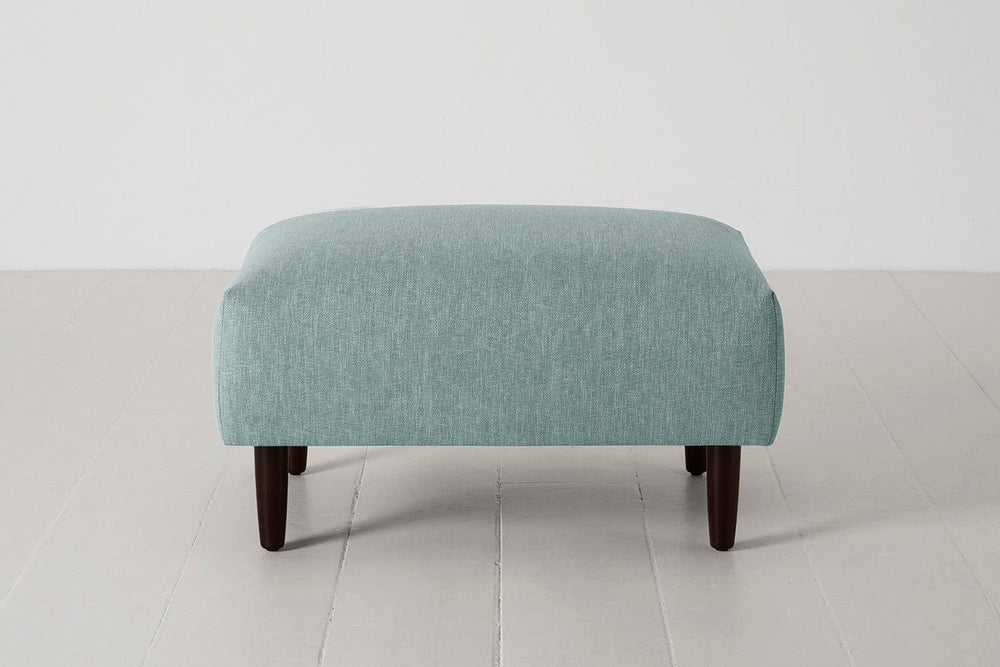 Turquoise image 1 - Model 05 Ottoman - Front View