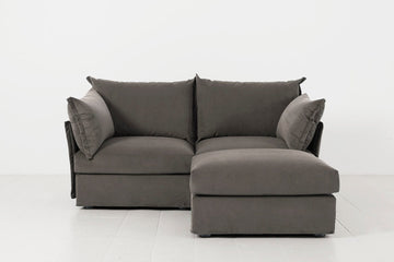 Elephant Image 1 - Model 06 2 Seater Right Corner Sofa in Elephant Front View