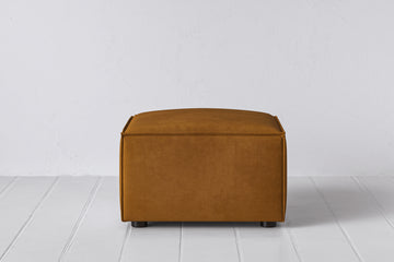 Tan Image 1 - Model 03 Ottoman in Tan Front View