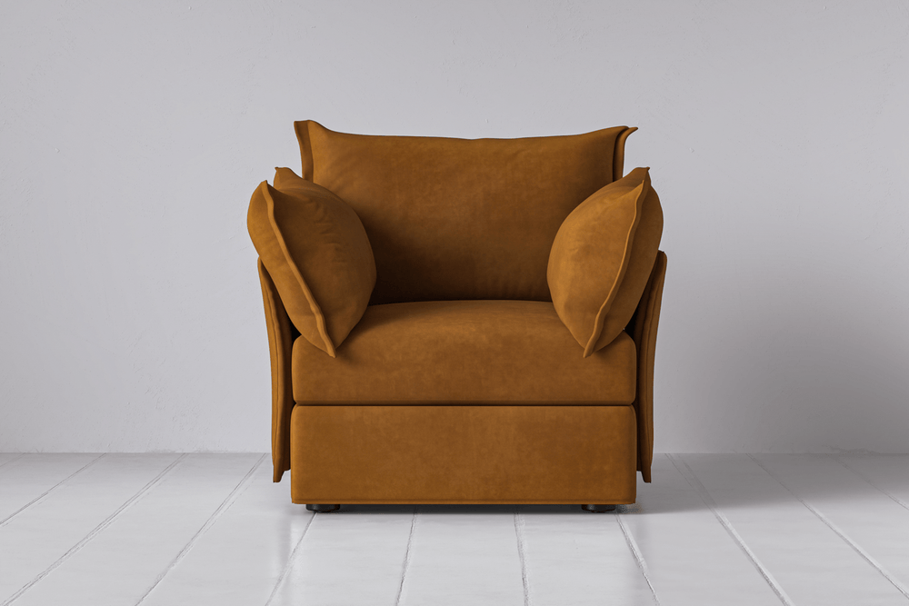 Tan Image 1 - Model 06 Armchair in Tan Front View