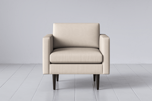 Tusk Image 1 - Model 01 Armchair in Tusk Front View